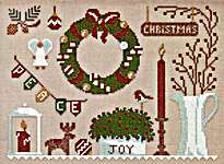 Click for more details of Green Christmas (cross stitch) by Filigram