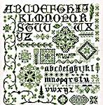 Click for more details of Green Rhapsody (cross stitch) by Rosewood Manor