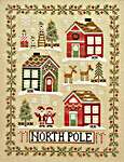 Click/tap for more details of Greetings from the North Pole (cross stitch) by Country Cottage Needleworks