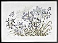 Click for more details of Grey Agapanthus (cross stitch) by Permin of Copenhagen