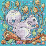 Click for more details of Grey Squirrel (cross stitch) by Karen Carter