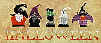 Click for more details of Grumpy Old Men Celebrate Halloween (cross stitch) by AuryTM