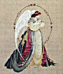 Click/tap for more details of Guardian Angel (cross stitch) by Lavender & Lace