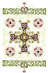 Click for more details of Guinevere`s Cross (cross stitch) by Heaven and Earth Designs