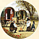 Click for more details of Gypsy Caravan (cross stitch) by John Clayton
