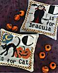 Click for more details of Halloween Alphabet - C & D (cross stitch) by Romy's Creations