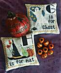 Click for more details of Halloween Alphabet - G & H (cross stitch) by Romy's Creations