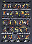 Click for more details of Halloween Alphabet Sampler (cross stitch) by Cotton Pixels