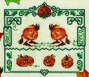 Click for more details of Halloween (cross stitch) by Nimue Fee Main