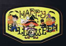 Click/tap for more details of Halloween Friends (cross stitch) by Stoney Creek