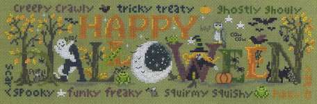 Click for more details of Halloween Happiness (cross stitch) by Imaginating