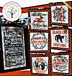 Click/tap for more details of Halloween Is For ... (cross stitch) by Anabella's