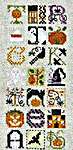 Click for more details of Halloween Jumble (cross stitch) by The Drawn Thread