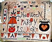 Click for more details of Halloween Party (cross stitch) by Cuore e Batticuore