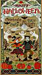 Click/tap for more details of Halloween Party (cross stitch) by Imaginating
