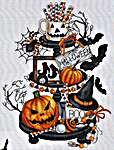 Click for more details of Halloween Platter (cross stitch) by Les Petites Croix de Lucie