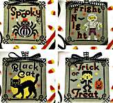 Click for more details of Halloween Spooktacular 5-8 (cross stitch) by Tiny Modernist