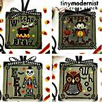 Click for more details of Halloween Spooktacular 9-12 (cross stitch) by Tiny Modernist