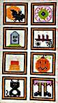 Click/tap for more details of Halloween Stamp (cross stitch) by Pickle Barrel Designs