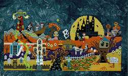 Click for more details of Halloween Town (cross stitch) by Ship's Manor