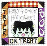 Click for more details of Halloween Tricks and Treats (cross stitch) by Stoney Creek