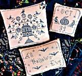 Click/tap for more details of Hallows Manor (cross stitch) by The Proper Stitcher