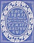 Click/tap for more details of Handmade Lace (cross stitch) by Treetrunk Designs