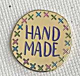 Click/tap for more details of Handmade Needle Minder (needle minders) by Bothy Threads