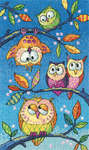 Click for more details of Hanging Around (cross stitch) by Karen Carter