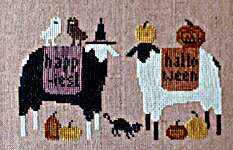 Click for more details of Happiest Halloween (cross stitch) by Thistles