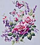 Click/tap for more details of Happy Garden (cross stitch) by Magic Needle