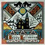 Click/tap for more details of Happy Halloween!  (cross stitch) by Ship's Manor