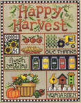 Click for more details of Happy Harvest (cross stitch) by Sue Hillis Designs