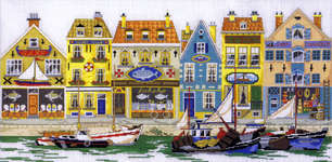 Click for more details of Harbour (cross stitch) by Permin of Copenhagen