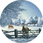 Click for more details of Hard Frost (cross stitch) by John Clayton