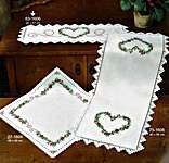 Click for more details of Hardanger Berries Table Runner (hardanger) by Permin of Copenhagen