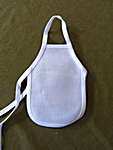 Click/tap for more details of Hardanger wine bottle aprons (fabric) by Permin of Copenhagen