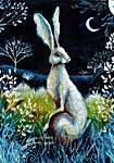 Click for more details of Hare by Night (cross stitch) by RTO