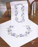 Click for more details of Harebell Table Covers (embroidery) by Permin of Copenhagen