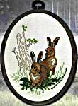 Click for more details of Hares (cross stitch) by Permin of Copenhagen