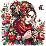 Click/tap for more details of Harmony (cross stitch) by Andriana