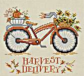 Click for more details of Harvest Delivery (cross stitch) by Sue Hillis Designs