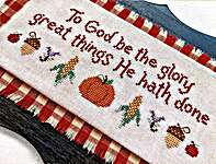 Click/tap for more details of Harvest Glory (cross stitch) by Sweet Wing Studio