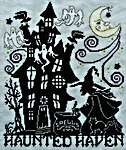 Click/tap for more details of Haunted Haven (cross stitch) by Stoney Creek