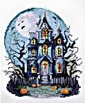 Click/tap for more details of Haunted House (cross stitch) by Abris Art