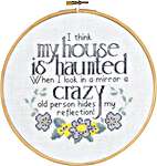 Click for more details of Haunted House (cross stitch) by Permin of Copenhagen