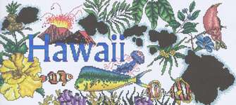 Click for more details of Hawaii Life (cross stitch) by Mike Vickery