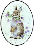 Click/tap for more details of Head Clover Heels Needle Minder (needle minders) by Bothy Threads