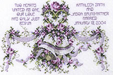 Click for more details of Hearts in Harmony (cross stitch) by Stoney Creek