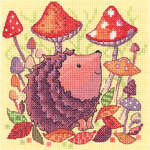 Click for more details of Hedgehog (cross stitch) by Karen Carter